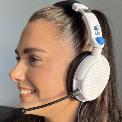Ellie Premium White Headset